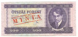 500 forint 1969 UNC MINTA nulla-nullás sorozatszám