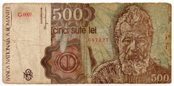 Románia 500 román Lei, 1991
