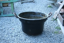 XIX. Century red copper cauldron for sale