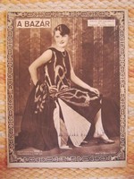 A BAZÁR újság 1926. szeptember 15. női divatmagazin