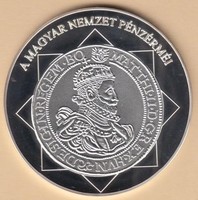 Ezüst Érmék 0999 UNC PP A Magyar Nemzet Pénzérméi