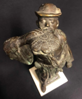 Ivó Juhászlegény- bronz szobor ( Nagy Kálmán)
