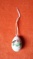 Húsvéti felakasztható madár és rózsa mintás kerámia tojás