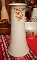 Alföldi porcelán váza, hibátlan bogyós, 20,5 cm