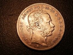 Ezüst 1 Forint 1877 Ferenc József 