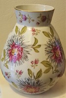  Antik Zsolnay  ,nagy öblös váza (1930-as évekből),magasság: 23 cm!