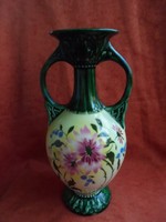 Antik szépséges majolika váza 