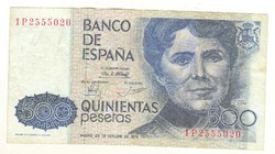 500 peseta 1979 Spanyolország