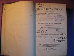 Antikvár könyv Dr. Schoedler Frigyes A természet könyve Pest Geibel Armin 1853 