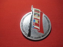A Varsói Szerződés  25 éves  38 mm