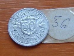 AUSZTRIA OSZTRÁK 50 GROSCHEN 1955 ALU 56.