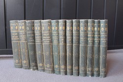 Jókai kötetek, 13 antik könyv a Franklin-Társulattól