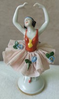 AKCIÓ!!!Ritka antik német porcelán balerina áron alul eladó!