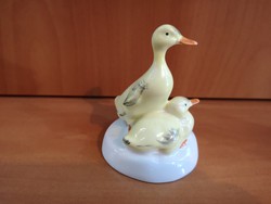 Cute aquincum porcelain ducks, flawless, Grade 1