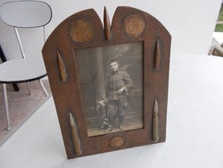 WW1, Asztali kép keret,24x17 cm