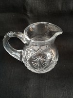 Nice cut crystal jug in good condition