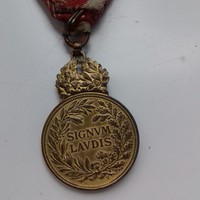 Bronz Signum Laudis kitüntetés - eredeti