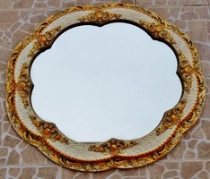 Különleges antik nagyméretű velencei barokk tükör