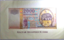 Magyar Millennium 2000 forint