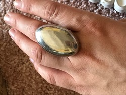 Hatalmas Ezüst gyűrű állítható méretű 925