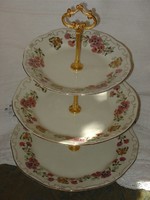 Zsolnay Porcelain Butterfly Butterfly Duplex Offering Table Bowl Flawless !!!