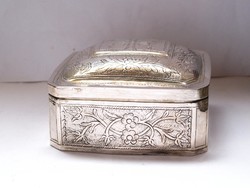 Antik ortodox ereklyetartó ezüst doboz!