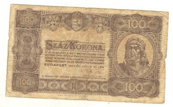 100 korona 1923. M.p.j.ny.