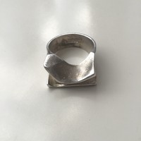 Régi LAPPONIA Finn BJÖRN WECKSTRÖM ezüst gyűrű