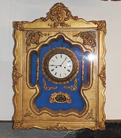 Biedermeier keret óra 1820 - 1860 -as évekből. Hibátlan! Eredeti Bécsi! 1/2 - óra szerkezet!
