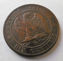 10 Cent Napóleon Bronz