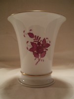 Herendi lila Apponyi mintás váza