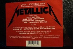 Metallica - Vinyl Box készlet - 4024/5000
