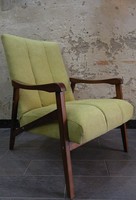 Restaurált skandináv stílusú retro / design fotel