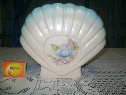 Old fan-shaped vase