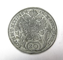 20 Kreuzer - Joseph II 1786B, korabeli hamis?