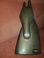 Anette Edmark kerámia szobor, stilizált ló, jó állapotban