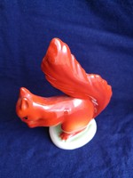 Hollóházi mókus porcelán figura (4)