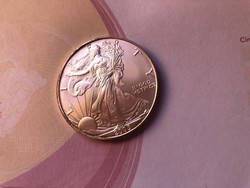 2005 USA ezüst sas 31,1 gramm 0,999