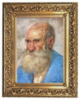 Tornai Gyula - Öreg férfi portréja