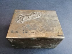 Réz asztali cigaretta tároló doboz - EP