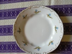 1 db Zsolnay tollazott porcelán süteményes tányér