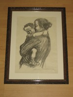 Käthe Kollwitz: Anya gyermekével