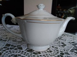 Drasche hófehér porcelán szervirozó teáskanna!