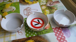 Porcelain ashtray for sale! Zsolnai ashtray 3 pcs for sale!