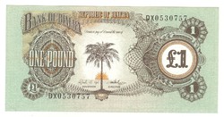1 pound, font 1968 Biafra UNC