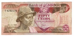 50 cedi 1986 Ghana