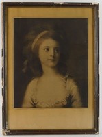 0W265 Potocka grófnő keretezett portré