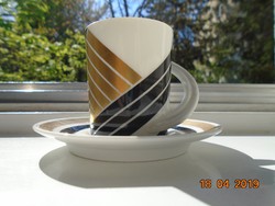 Rosenthal's new cupola nr 5 mocha espresso studio line with the signature of Ursula and Karl Scheid