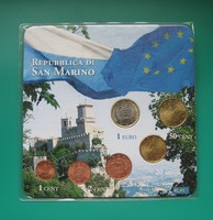San Marino - vegyes évszámú euro sor - 6 db-os 