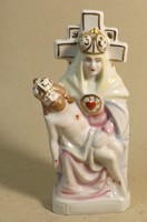 Mária Jézussal porcelán szobor 